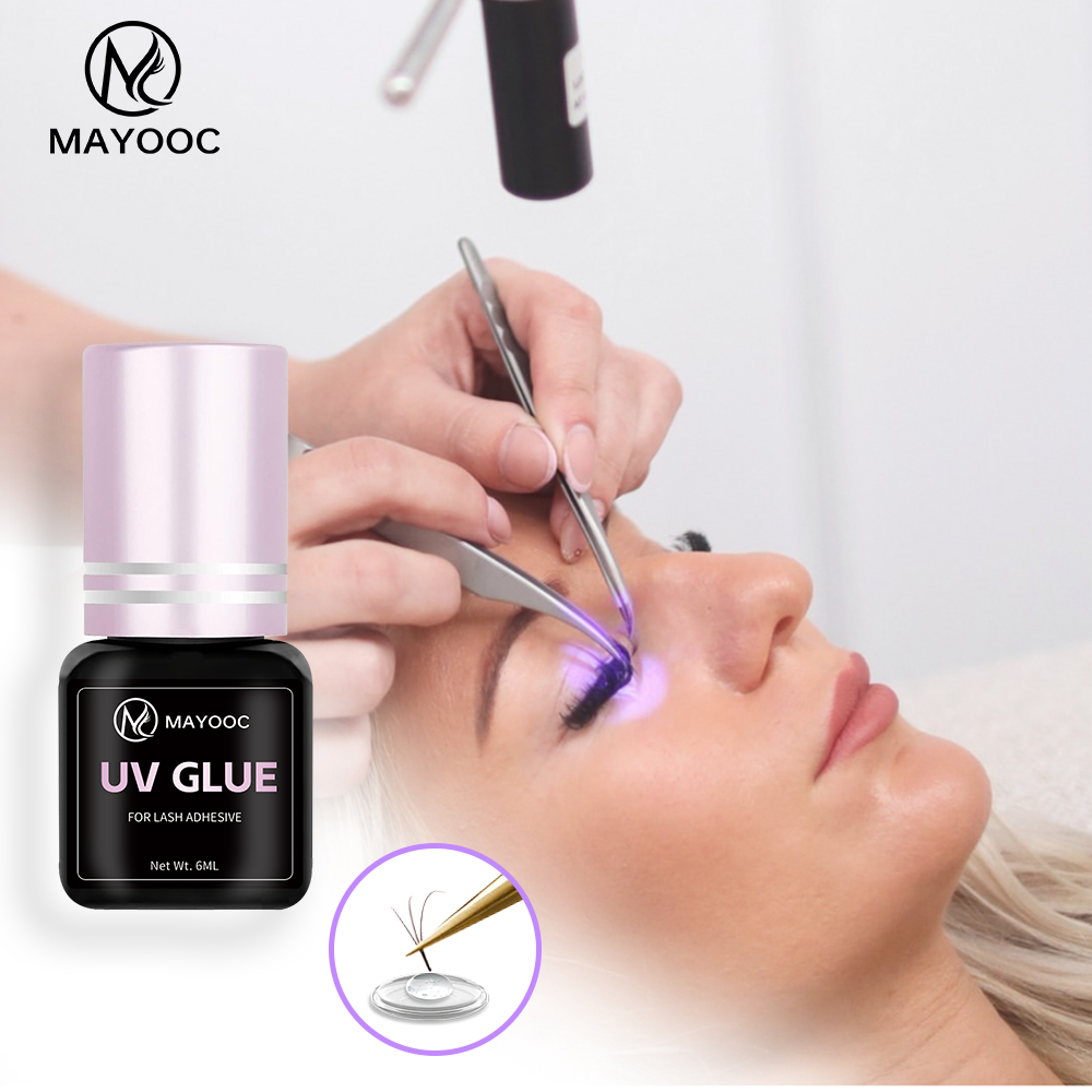 Eyelash Extension Uv Glue - MAYOOC быстросохнущий 0,1S УФ-клей для наращивания