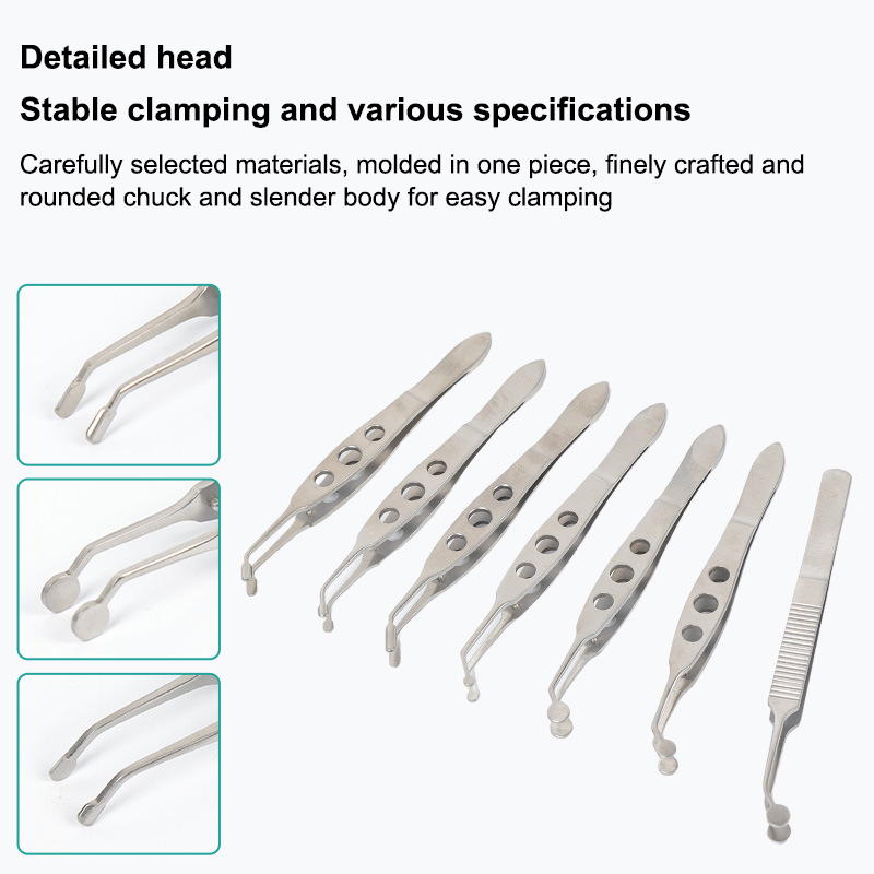 Lash Extension Tweezers - Пинцет для век, щипцы мейбомиевой сальницы,