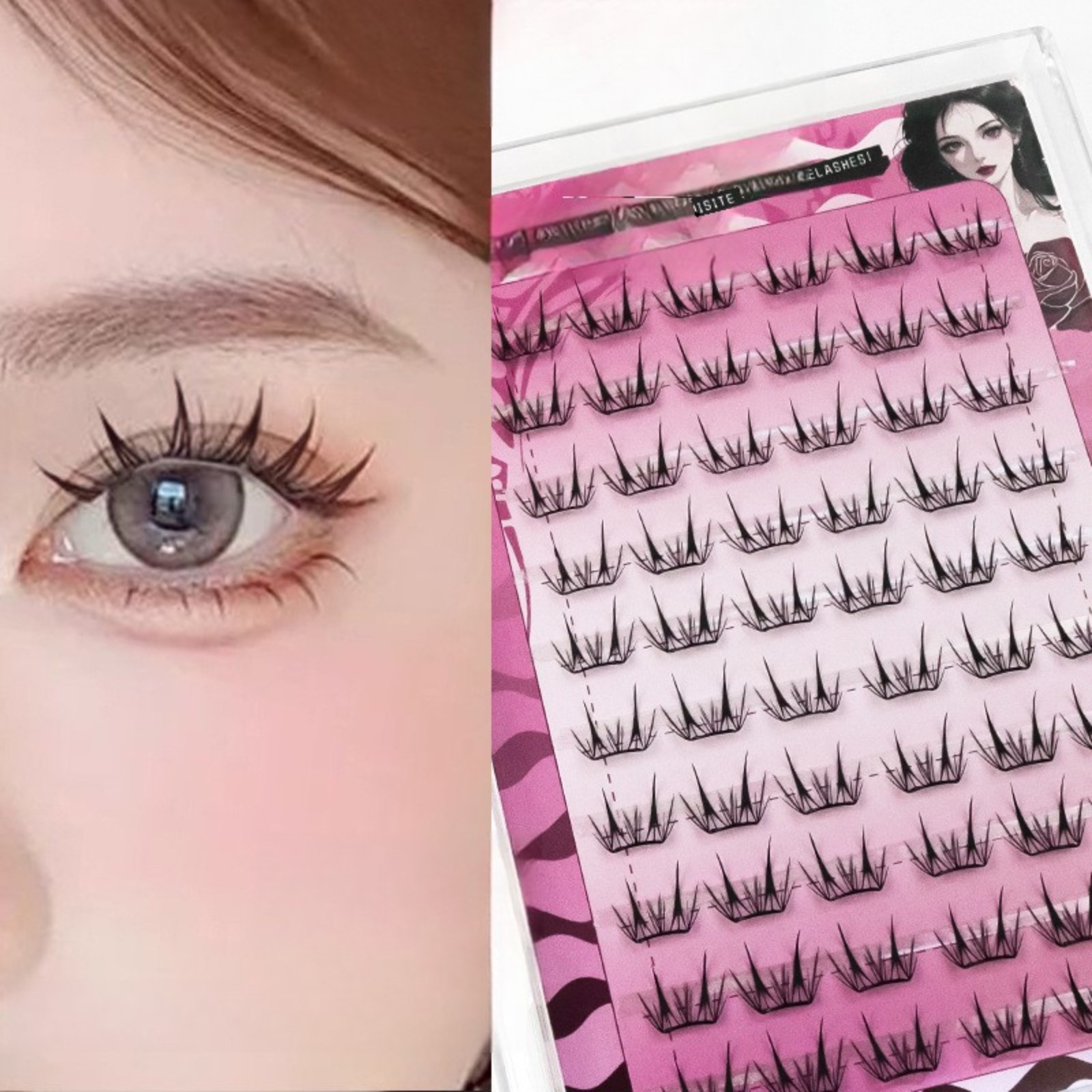 Самоклеящиеся пучки ресниц без – обзор и цена Eyelash Extension Uv Glue