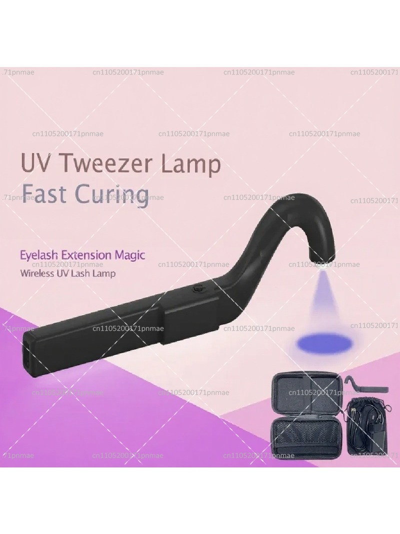 Беспроводная УФ LED лампа-пинц – обзор и цена Lash Extension Tweezers
