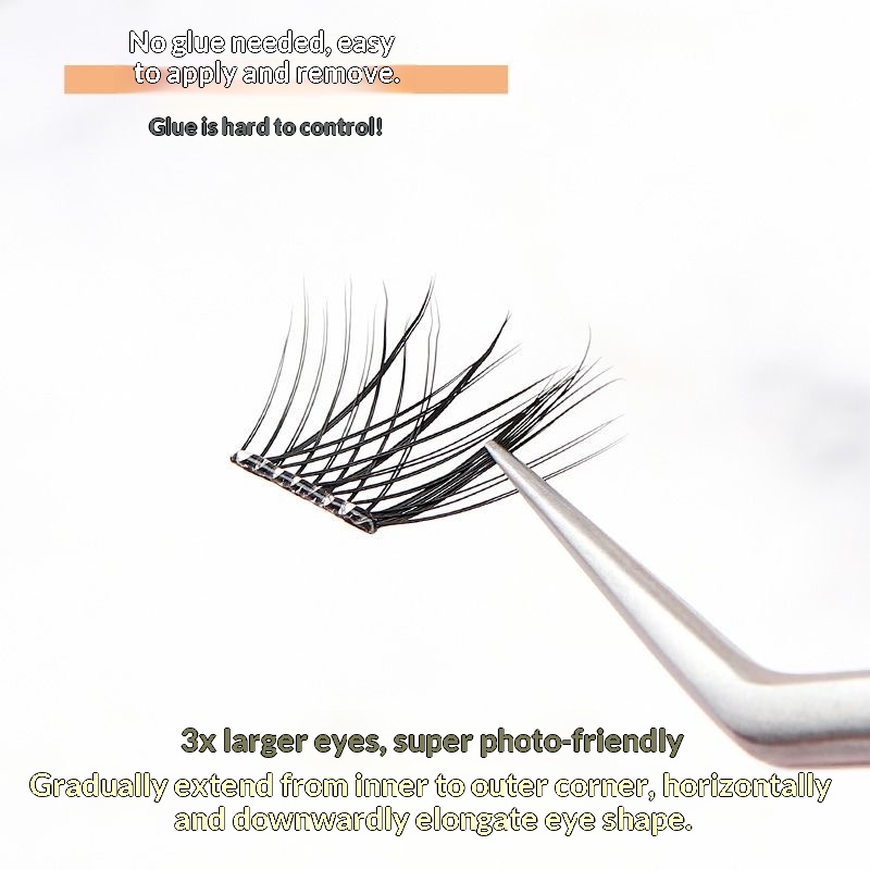 120 кластеров, клей, накладные – обзор и цена Eyelash Extension Uv Glue