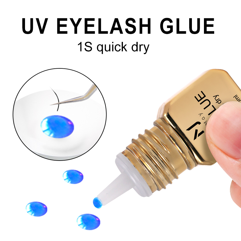 Клей для наращивания ресниц JO – обзор и цена Eyelash Extension Uv Glue
