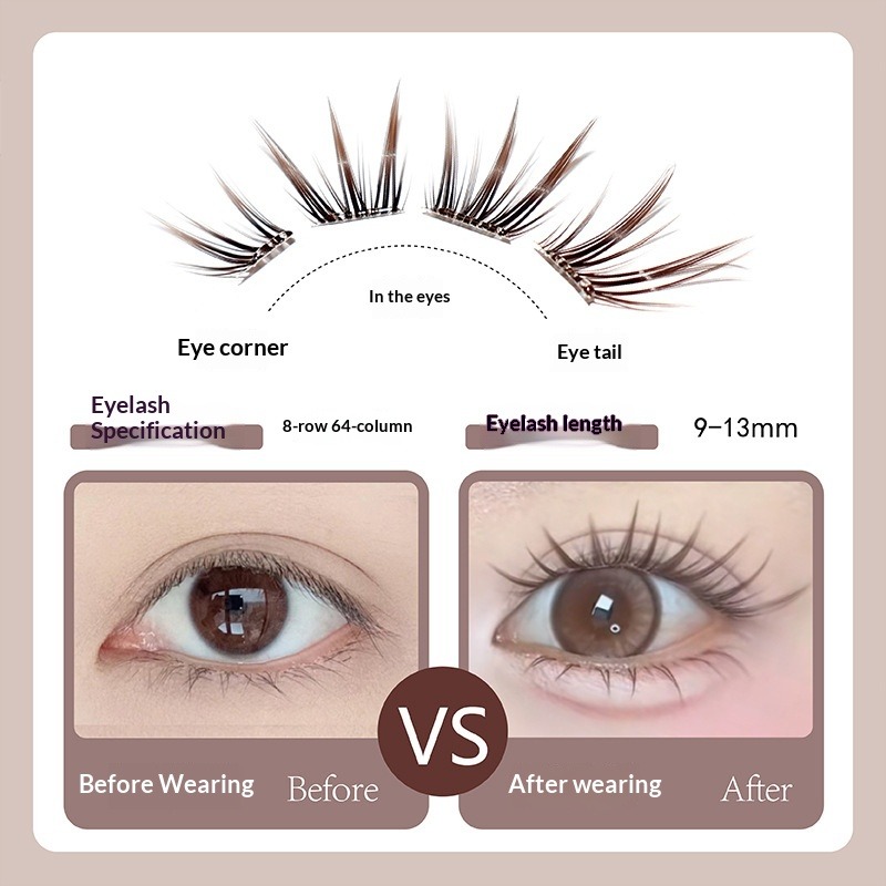 Накладные ресницы без клея, те – обзор и цена Eyelash Extension Uv Glue