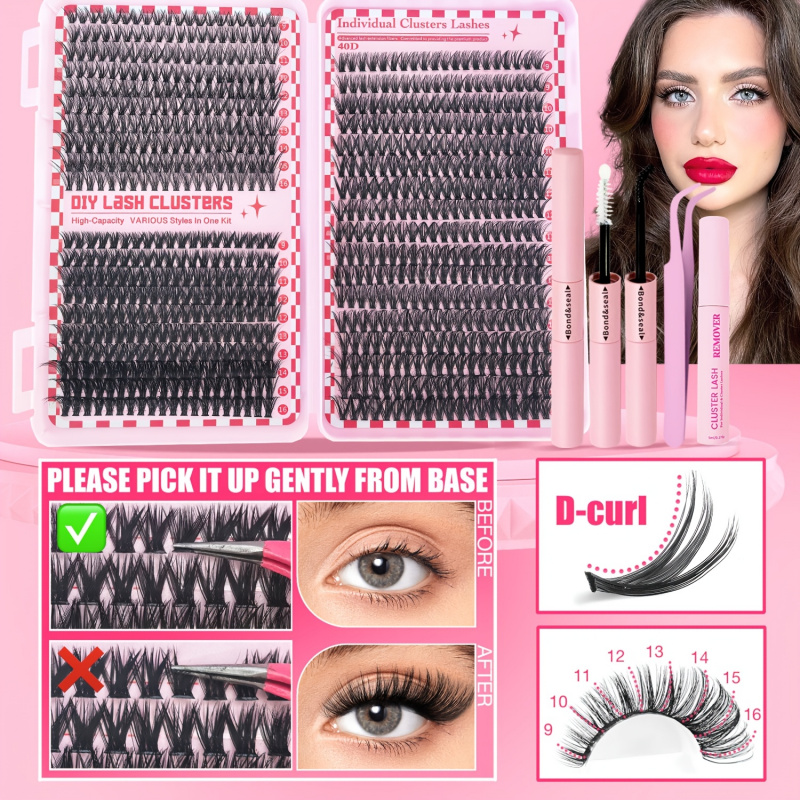 740/200 шт. Набор для наращива – обзор и цена Lash Extension Tweezers